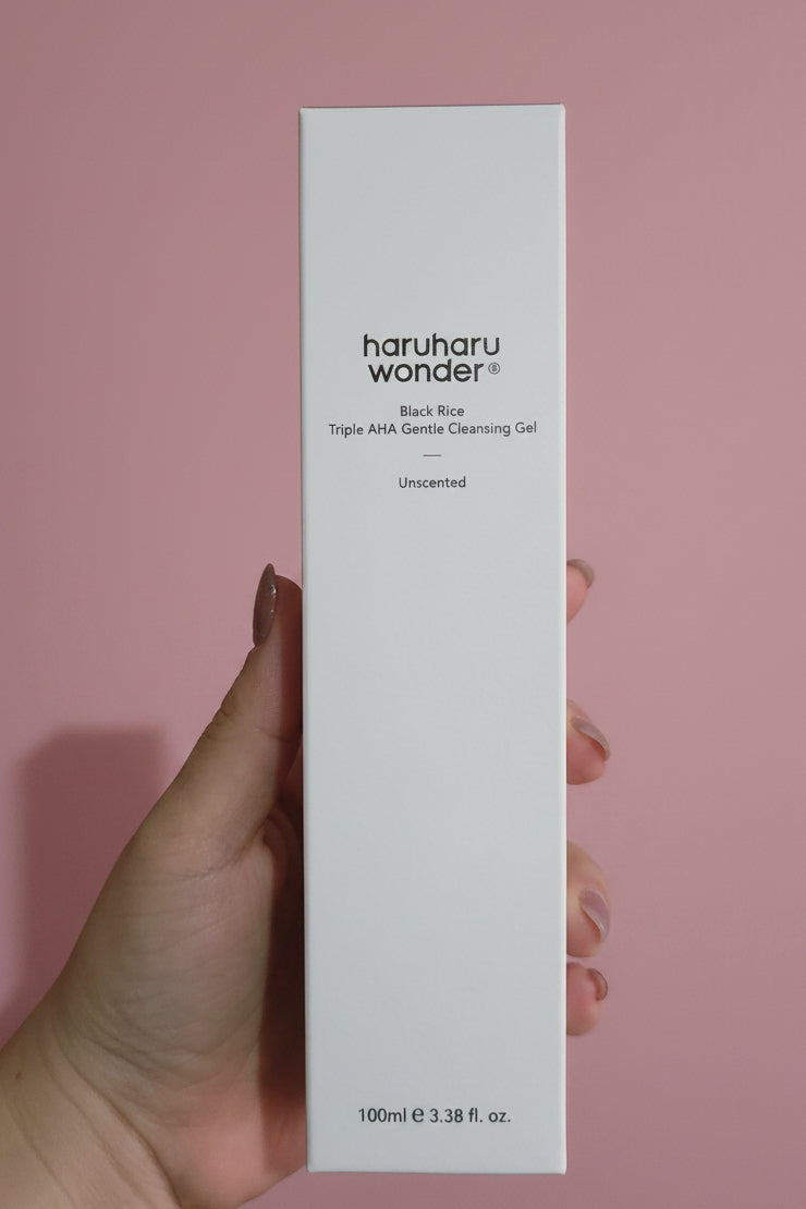 Haruharu Wonder Black Rice Triple AHA Gentle Cleansing Gel