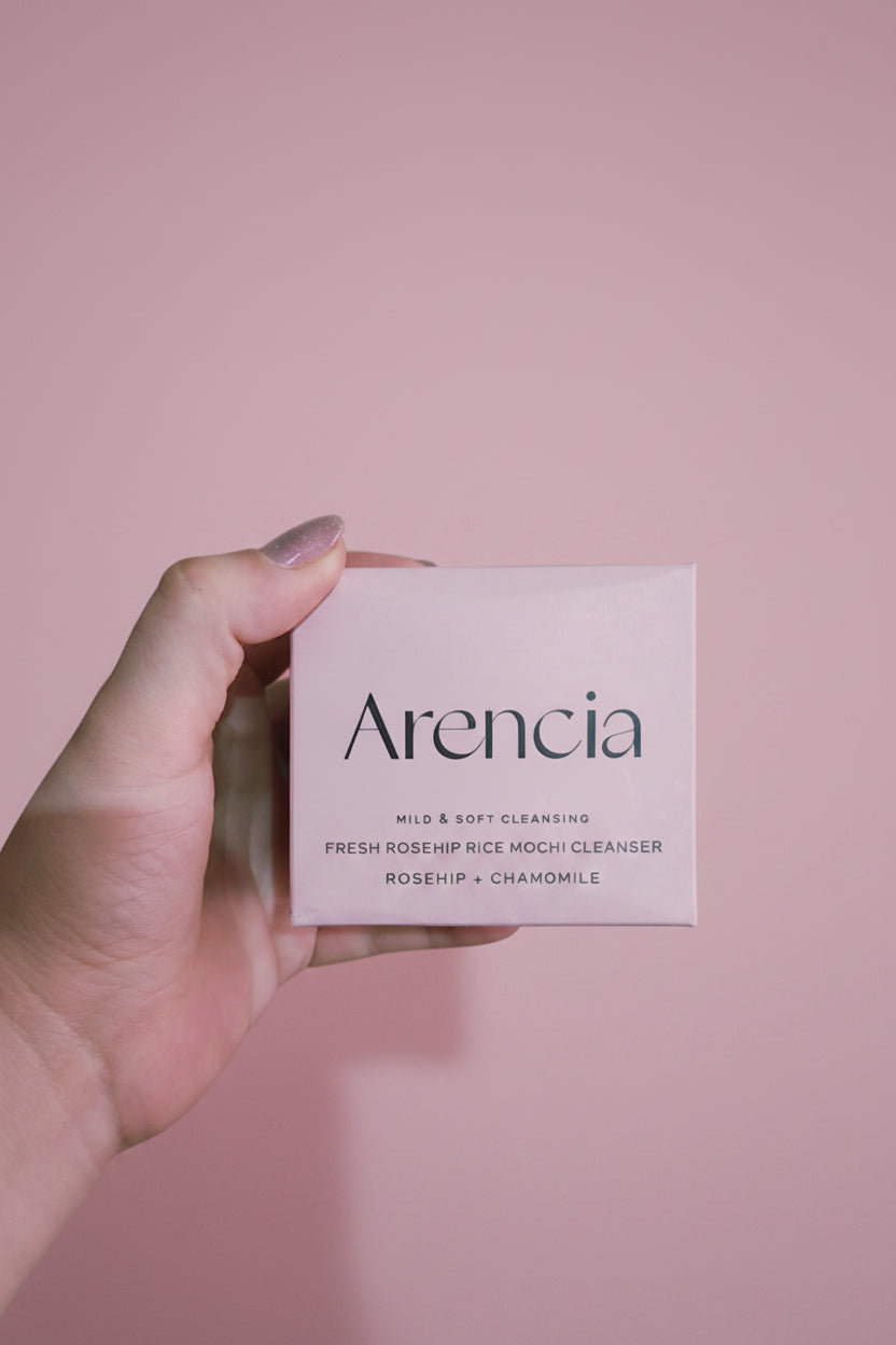Arencia cleanser fresh rosehip rice mochi