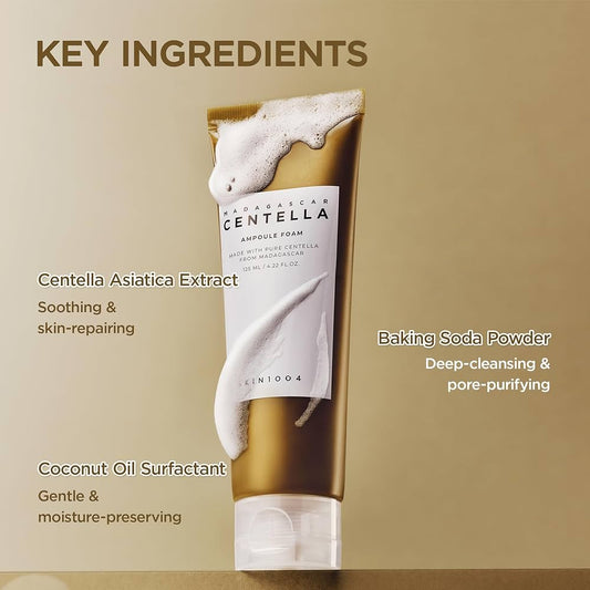 Madagascar Centella Ampoule Foam.  SKIN1004.